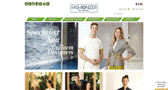 Desktop Screenshot of fashionizerspauniforms.com